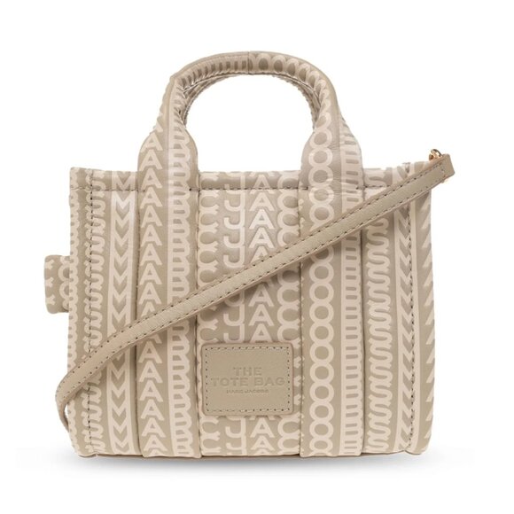 {Marc Jacobs} The Monogram Leather Crossbody Tote bag - Size Mini - Picture 1 of 15